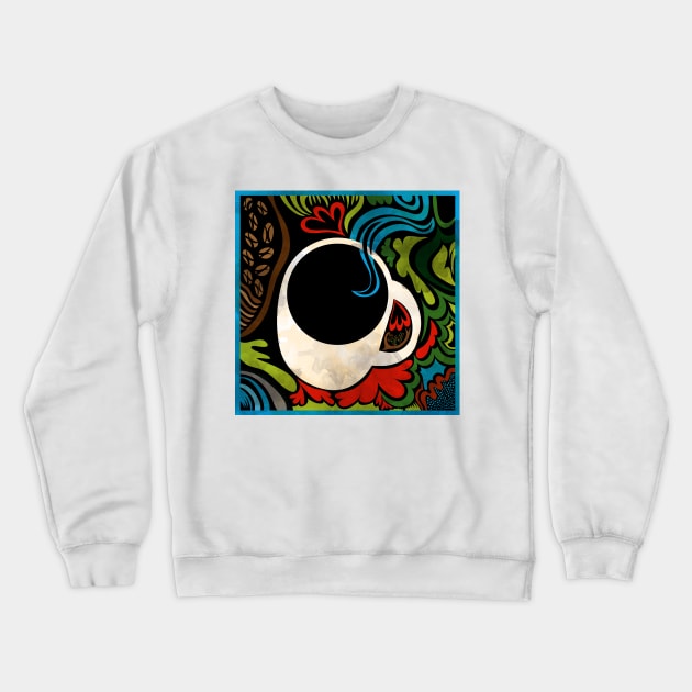 Coffee Crewneck Sweatshirt by hdconnelly